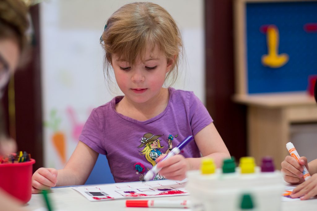 Special needs child at school, PUF Program, ECS Program